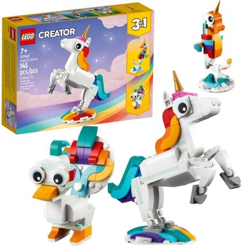 LEGO Creator 3 w 1 31140 Magiczny jednorożec