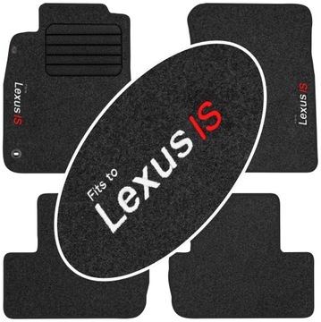 Lexus IS 200 II 2005-2013 Dywaniki welurowe
