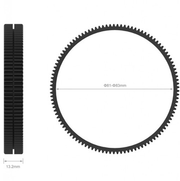 Zębatka do obiektywu Smallrig Seamless Focus Gear Ring 81-83 mm 3296