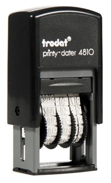 TRODAT ISO 4810 САМОКРАСКАЮЩАЯСЯ ШТАМП ДАТА