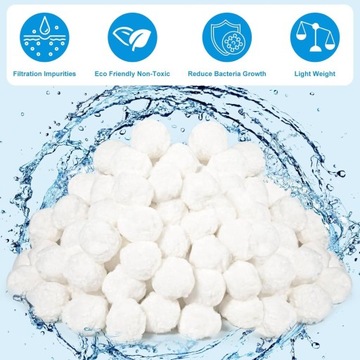 Шарики-фильтры для песочного насоса BESTWAY и INTEX 1,5 кг, фильтр для джакузи