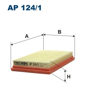FILTRON AP 124/1 FILTR VZDUCHU