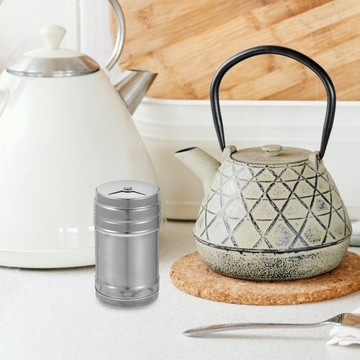 КОНТЕЙНЕР ДЛЯ СОЛИ И ПЕРЦА ИЗ НЕРЖАВЕЮЩЕЙ СТАЛИ ДЛЯ ХРАНЕНИЯ СПЕЦИЙ