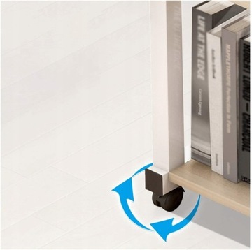 Стол для ноутбука K&M E057, компьютер на колесиках, темный, регулируемая подставка