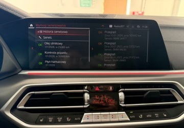 BMW X5 G05 SUV 2.0 25d 231KM 2022 BMW X5 salon PL FV VAT 23 po duzym serwisie roczna gwar bezwypadkowa, zdjęcie 22