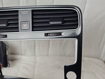 Декор сушеной консольные доски VW Golf VII углерод