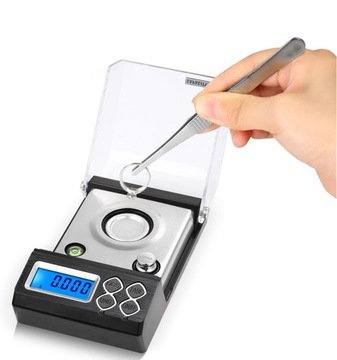 WAGA ELEKTRONICZNA LABORATORYJNA draVires 0,001 50g