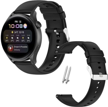 OPASKA PASEK 20mm UNIWERSALNY do ZEGARKA SMARTWATCH SAMSUNG HUAWEI XIAOMI