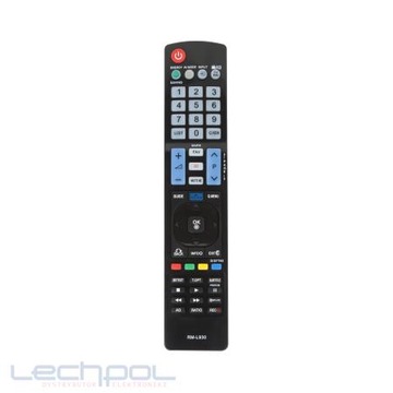 PILOT UNIWERSALNY DO TV LCD/LED 3D LG + BAT