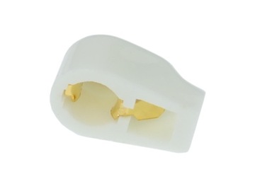 KAPTUREK ANODOWY 7,4MM DO LAMP CERAMICZNY ZŁOCONY