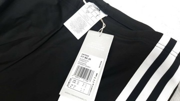 Spodenki kąpielowe męskie adidas Fit BX Bos 3S czarno-białe DP7533