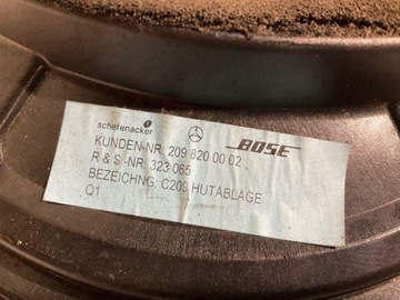2098200002 SUBWOOFER 320 209.365 160 2003 MERCEDES-BENZ CLK (C209)