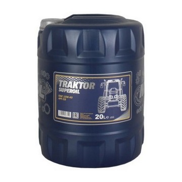 MANNOL TRAKTOR SUPEROIL SUPEROL 15W40 API CD olej silnikowy 20L