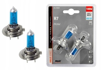 2x ŻARÓWKI H7 100W 24V TIR PX26d BLUE-XENON WHITE