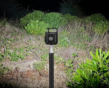 Мини карманный фонарик-брелок LED COB USB 6W 4IN1