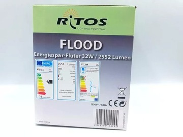 ГАЛОГЕННАЯ ЛАМПА ПРОЖЕКТОР RITOS 32ВТ 2552 ЛЮМЕН