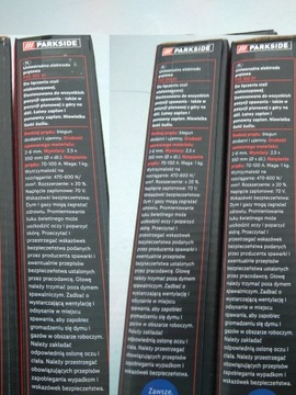 Elektrody Parkside 2,5 mm PSE 350 B1