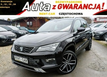 Seat Ateca SUV 1.4 EcoTSI 150KM 2017 Seat Ateca 1.4T 150PS OPŁACONY Bezwypadkowy