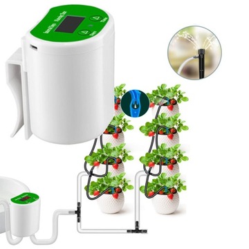 АВТОМАТИЧЕСКАЯ СИСТЕМА КАПЕЛЬНОГО ПОЛИВА С ТАЙМЕРОМ, ЗАРЯДКА через USB