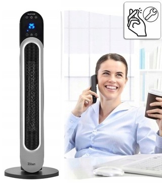 TERMOWENTYLATOR GRZEJNIK ELEKTRYCZNY 2200W+PILOT