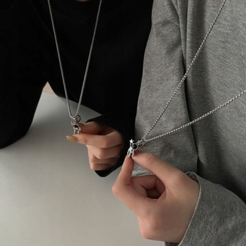 Цепочки для пар, пара друзей для магнита BFF