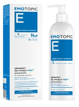 EMOTOPIC KREMOWY ŻEL MYJĄCY POD PRYSZNIC 400 ml