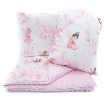 ZESTAW PRZEDSZKOLAKA KOŁDRA 100X135 + PODUSZKA 3W1
