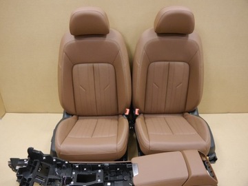 AUDI A6 C8 SKÓRY FOTELE TAPICERKA