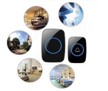 БЕСПРОВОДНОЙ Водонепроницаемый ДВЕРНОЙ ЗВОНОК IP44