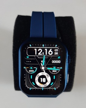 Marsyu Smartwatch, Kardiowatch pomiar cukru i EKG, fitness, wyświetlacz HD