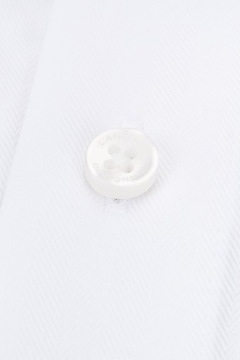 Мужская белая хлопковая рубашка Lancerto Amy стандартного размера 176/46