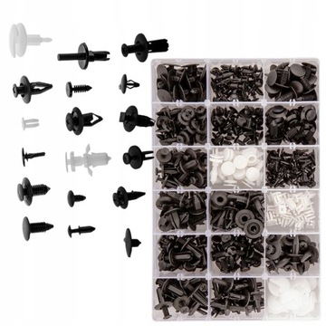 НАБОР АВТОМОБИЛЬНЫХ ЗАЖИМОВ FORD 415 ШТ NEO Tools