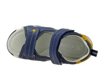 КОЖАНЫЕ САНДАЛИИ ДЛЯ МАЛЬЧИКОВ ДЕТСКАЯ ОБУВЬ САНДАЛИИ на липучке, размер 26