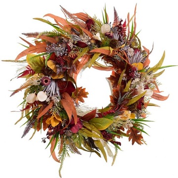 Украшение венка Фундамент венки венки листья цветов букет композиционный дом