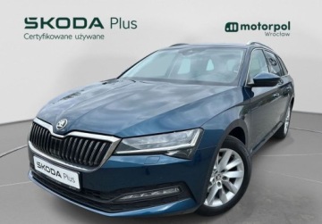 Skoda Superb III Kombi Facelifting 1.5 TSI 150KM 2022 Skoda Superb Ambition Pakiet Comfort, Hak, Tempomat, Matrix, Virtual Cock