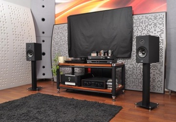 POLK AUDIO RESERVE R200 ЧЕРНЫЙ + ПОДХОДЯЩИЕ ПОДСТАВКИ