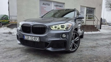 BMW X1 F48 Crossover xDrive25i 231KM 2017 BMW X1 2,0 benzyna 231 KM X-drive automat M-pakiet 2.0 Benzyna 231KM