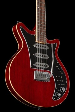 Harley Benton BM-75 Trans Red Deluxe Series