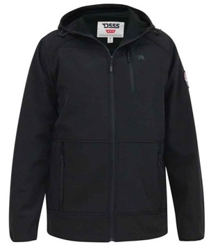 DUŻA KURTKA SOFTSHELL MESKI DUKE D555 4XL