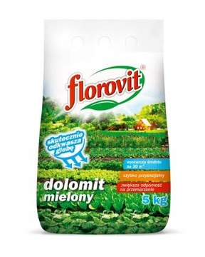 Dolomit Wapno Nawozowe Odkwaszanie Gleby 5kg Florovit
