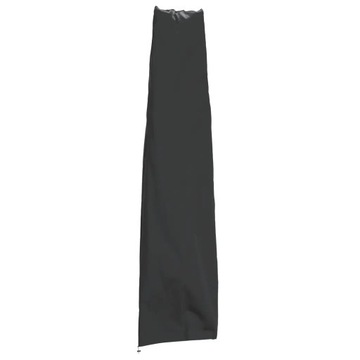 Pokrowiec na parasol ogrodowy 190 cm czarny Oxford 420D UV