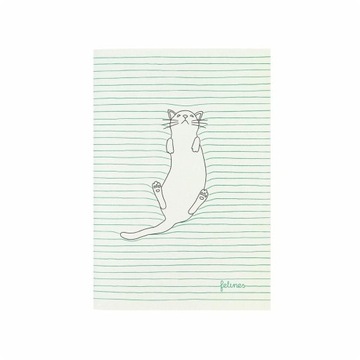 Mały Zeszyt - Feline Fine (Green)