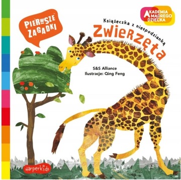 HARPERKIDS AMD KSIĄŻECZKA ZAGADKI ZWIERZĘTA 8708