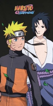 SZYBKOSCHNĄCY RĘCZNIK NARUTO SHIPPUDEN SASUKE ANIME MANGA 70x140 ORYGINAŁ