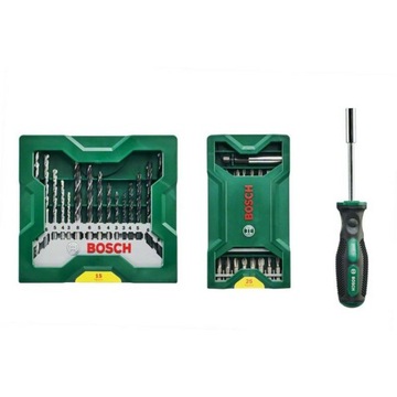 Bosch Mini X-Lin 2607017655, Zestaw bitów, 41 elementów