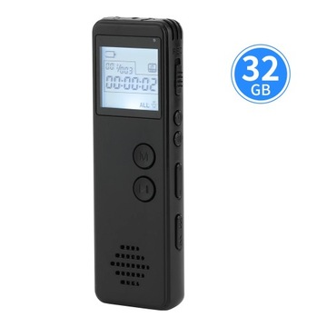 Cyfrowy dyktafon o pojemności 32 GB