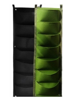 Вертикальная садовая сумка с 7 карманами, подвесная подставка для цветов Vol