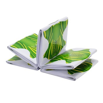 100 шт. трафареты для наращивания ногтей DIY Руководство по наклейке