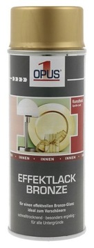 OPUS1 BRONZE LAKIER FARBA DEKORACYJNA ZŁOTY BRĄZ 400ML