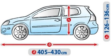 NISSAN ПРИМЕЧАНИЕ I (2006-2012) ВСЕСЕЗОННЫЙ ЗАЩИТНЫЙ КРЫШОК АВТОМОБИЛЯ